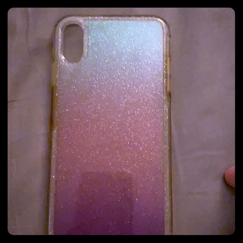 Otter box case glitter iPhone 10 max